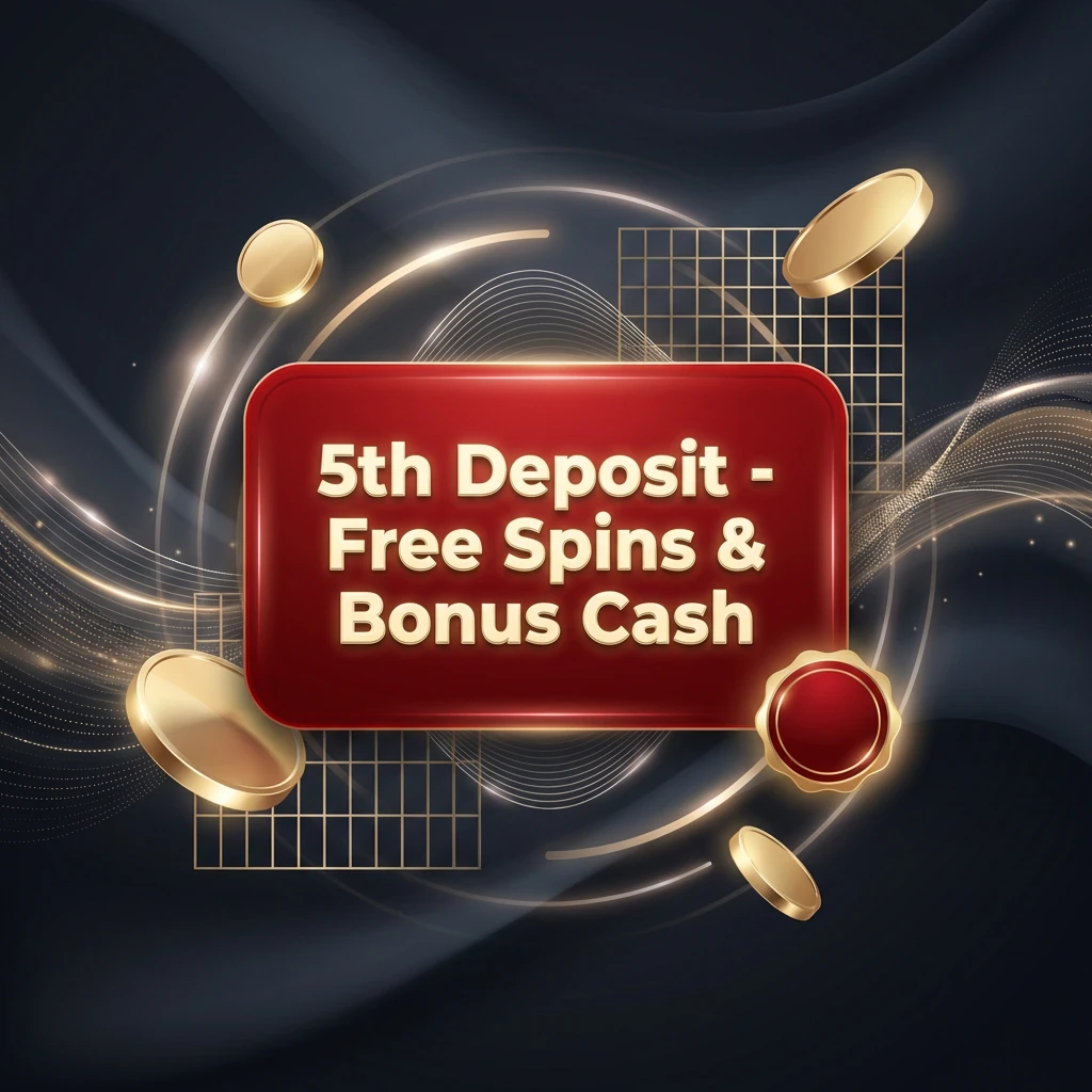 5th Deposit - Free Spins & Bonus Cash